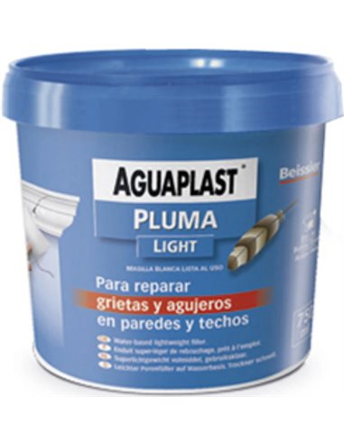 AGUAPLAST PLUMA MASILLA LISTA AL USO TARRO 750 ML70053-004