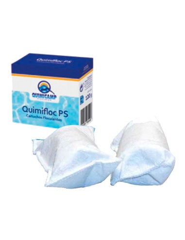 QP QUIMIFLOC CARTUCHOS 120 GR FLOCULAN-CLARIFICA  F/ARENA 203518