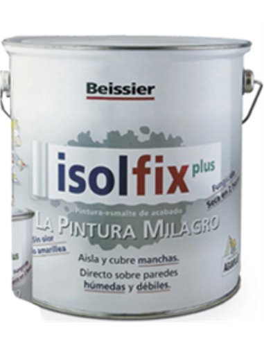 AGUAPLAST ISOLFIX PLUS PINTURA-ESMALTE BLANCO BOTE 4 L34040-004