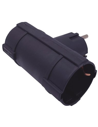 Black 2 way adapter