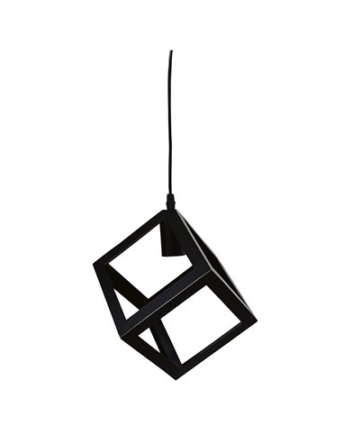 Gembu  Pendant lamp 150mm black cube