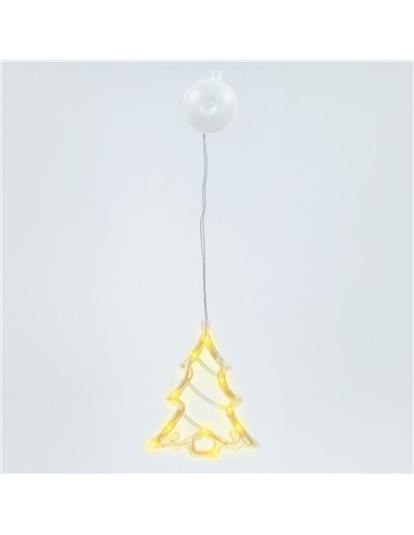 Pine tree LED hanging decoration