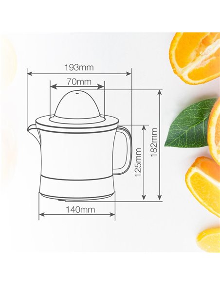 White Bekily Citrus juicer 1L 40W