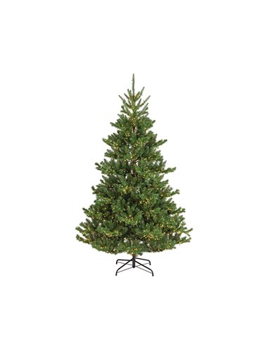 EVERLANDS Árbol de navidad con 3100 LEDs de 8 funciones (2700K 220V) y cable de 5m IP20 Ø137x240cm