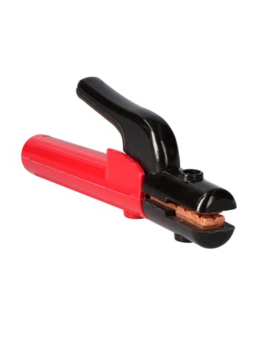 STAYER Pinza porta-electrodo 300A para cable de hasta Ø50mm² color rojo y negro