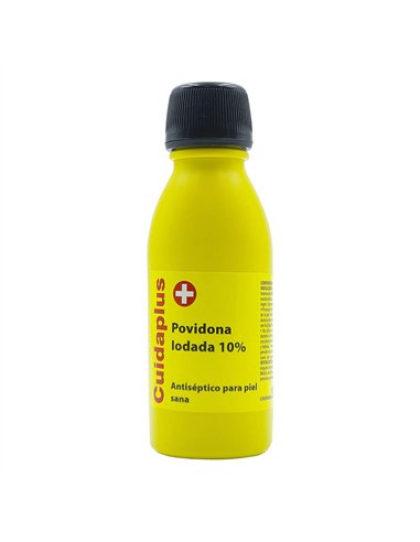 CUIDAPLUS Povidona iodada (10%) para aplicación cutánea de uso general (125ml)