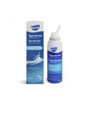 SENTI2 Spray nasal de agua de mar solución isotónica (100ml)