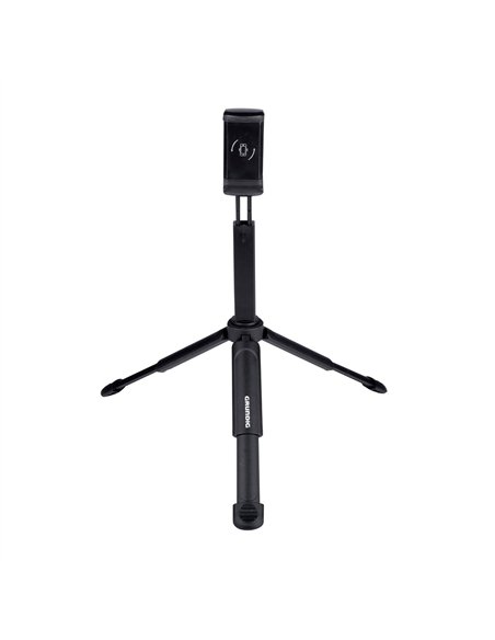 GRUNDIG Soporte trípode para smartphone con rotación 360º 245x65x50mm (Ø18,5cm) color negro