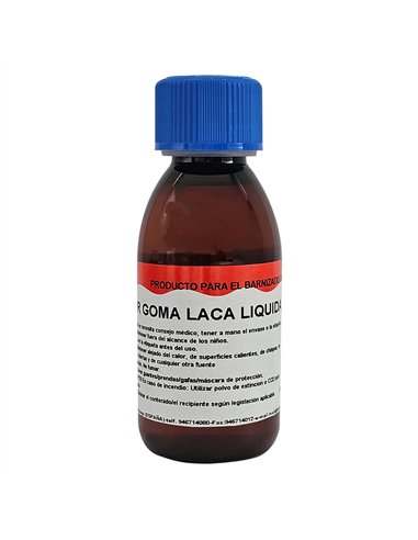 BAKAR Goma laca líquida de trato artesanal para madera (125ml)