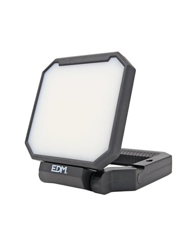 Foco LED de trabajo “XL” con 3 modos de luz (60W 6000K 4000lm) IP44 150x46x170mm color negro