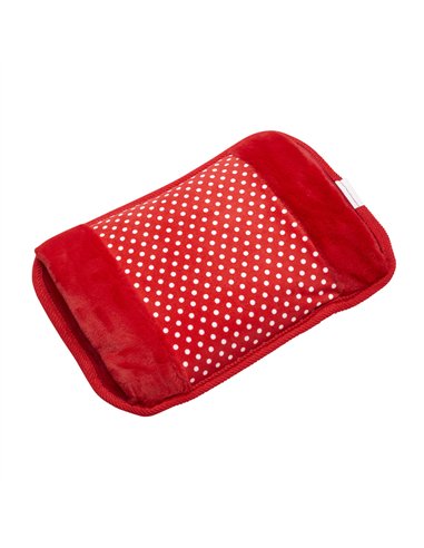 Bolsa de agua caliente eléctrica recargable (400W con batería recargable) IP20 color rojo