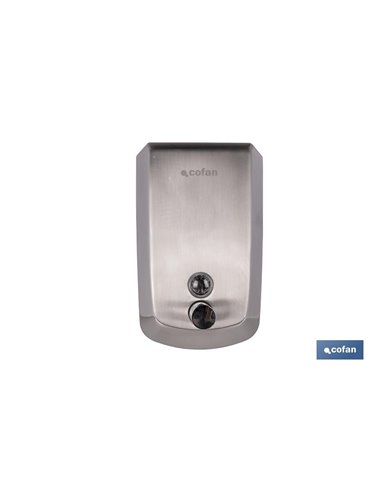Dosificador de jabón en acero inoxidable 304 | Varias Medidas y Capacidades | Dispensador con ventana de visualización