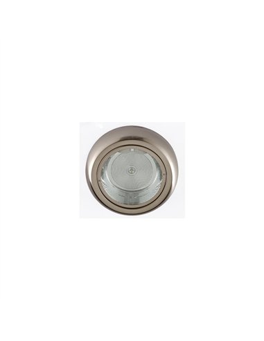 Downlight Sup. Redondo Niquel 2xe27 6,4x27x27 Cm