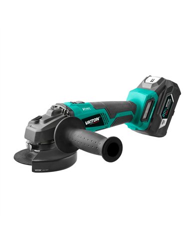 Amoladora Brushless para discos de Ø115/125mm 20V (incluye batería 4Ah y cargador)