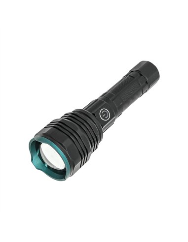 Linterna LED tubular recargable profesional (60W 4500lm) IPX4 y 350m de alcance