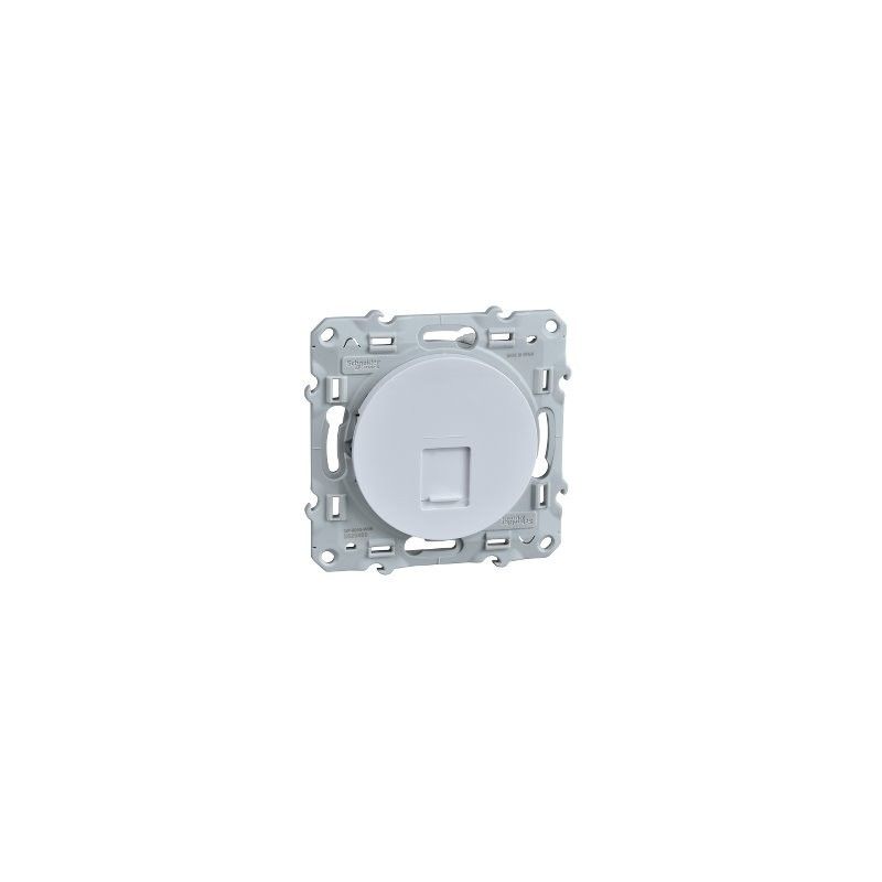 Tampa do conector RJ45 Odace Branco SCHNEIDER S520400