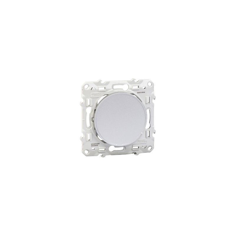 Tapa ciega Odace Plata SCHNEIDER S530666