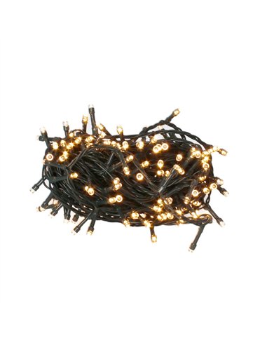 Guirlande 8 modes de 100 LEDs (12m) 2700K 230V IP44