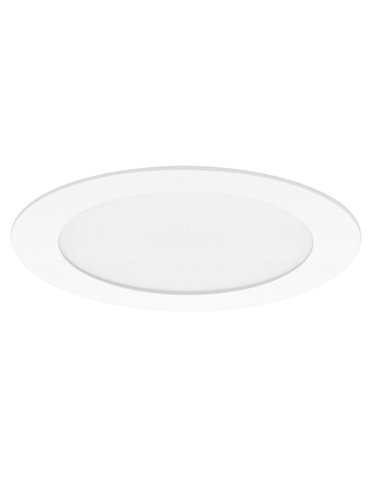 Downlight LED redondo empotrable “PRO Professional LED” (12W 4000K 1440lm) IP44 Ø17,5x4,1cm color blanco