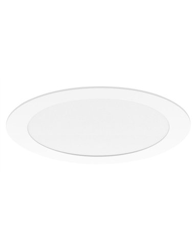 Downlight LED redondo empotrable “PRO Professional LED” (20W 4000K 1560lm) IP44 Ø22,6x4,1cm color blanco