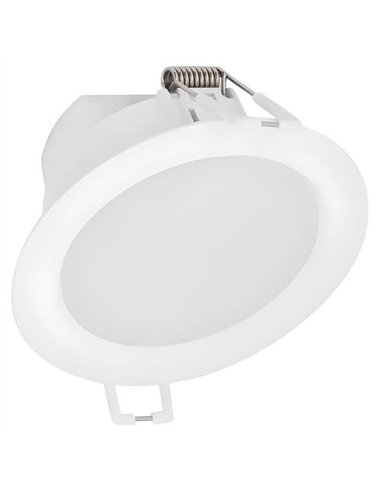 Downlight LED redondo empotrable (24W 4000K 2400lm) IP44/IK03 Ø21,5x4,2cm color blanco