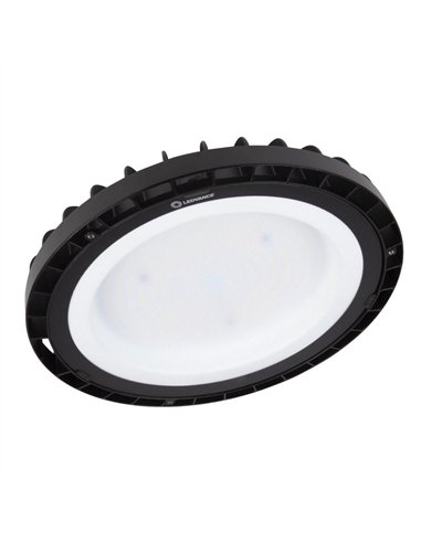 Luminaria/campana LED “High Bay Compact” (225W 4000K 27000lm) IP65/IK06 Ø30x5cm color negro