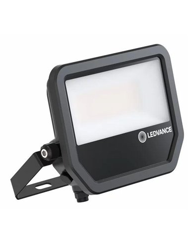 Proyector LED “Floodlight 100P” (69W 4000K 10000lm) IP66/IK08 23,6x23,6x5,2cm color negro