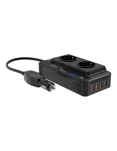 ADAPTADOR PORTÁTIL PARA VEHÍCULOS TRANSFORMADOR 12 V