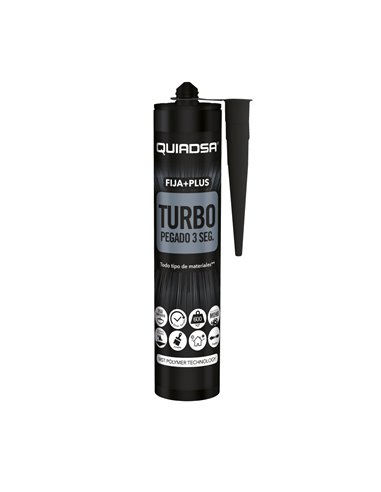 FIJA + PLUS TURBO 290 ml NEGRO