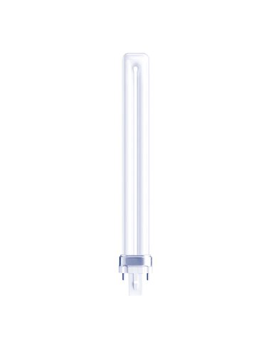 BOMBILLA BAJO CONSUMO G23 2-PINS PL-S 11 W 840 lm 6500 K LUZ FRIA 235 x 24,5 mm.