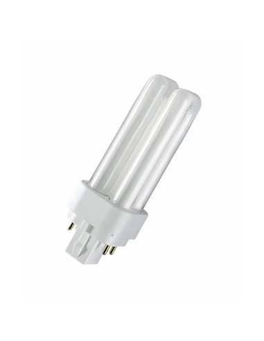 BOMBILLA BAJO CONSUMO G24Q-3 FS1 26 W 1710 lm 6500 K LUZ FRIA 164,50 x 35 mm. CLASE ENERGÉTICA A