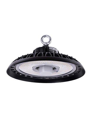 CAMPANA LED 150 W 4.000 K 24.000 lm 100 - 277 V IP65 IK08, DRIVER Y LEDS PHILIPS, LUZ FRIA