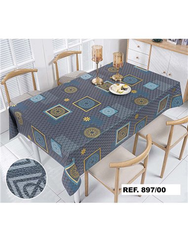 ROLLO MANTEL MASTER GOLD AZUL. MEDIDA 1,40 x 20 m