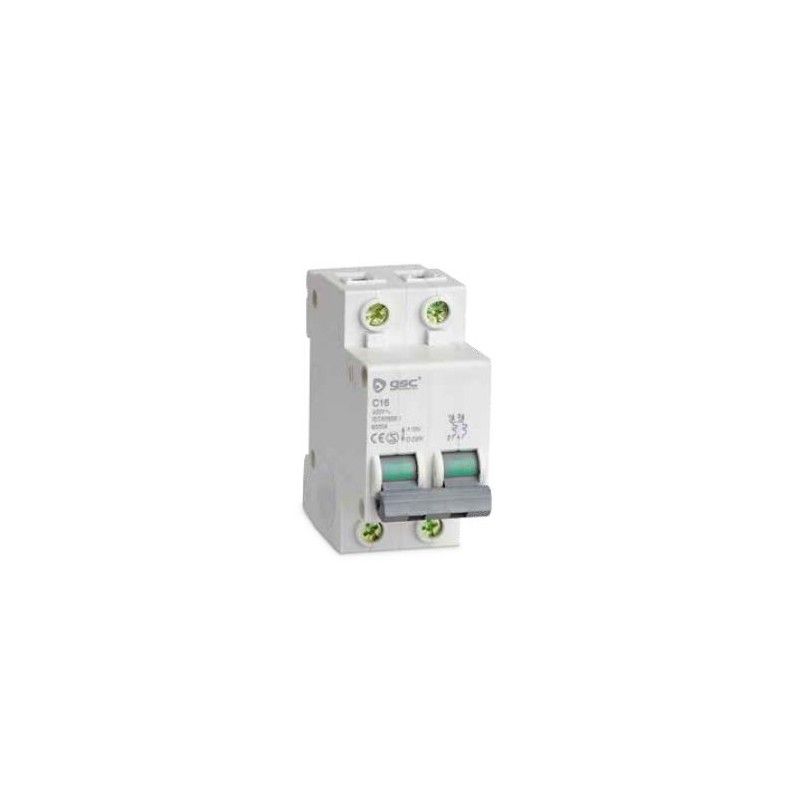 Circuit breaker 2P 16A GSC 0403658