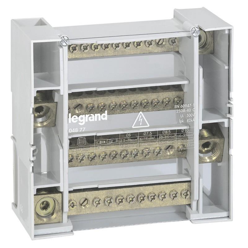 Dealer tetrapolar 4P 250A 9 modules Legrand 4877