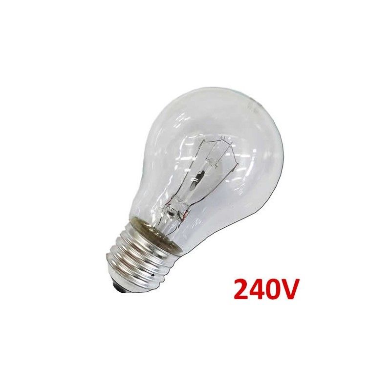 Incandescent light bulb standard clear 60W E27 240V EDM 35102