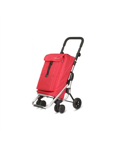 CARRO COMPRA CHASIS ALUMINIO 50lt ROJO GO UP PLAYMARKET