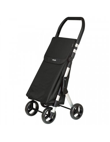 CARRO COMPRA CHASIS ALUMINIO 46lt NEGRO MUUVI UP PLAYMARKET DUETT