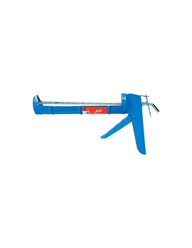 PISTOLA SILICONA CREMALLERA AZUL 225mm 21B131 TOP TOOLS