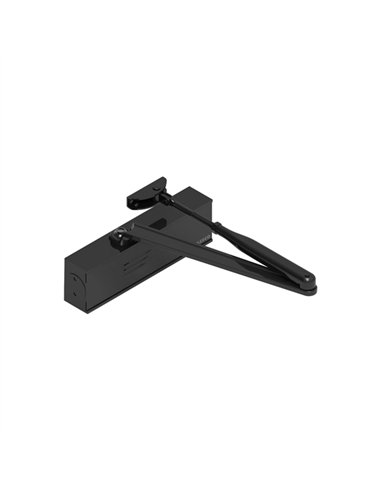 CIERRAPUERTAS RETENEDOR NEGRO UNIK 2500 2559T.NE TELESCO