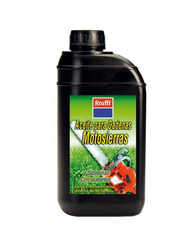 ACEITE LUBRICANTE CADENA MOTOSIERRA 1lt 55944 KRAFFT