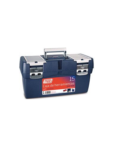 CAJA HERRAMIENTAS PLASTICO 50x26x25cm 15 TAYG