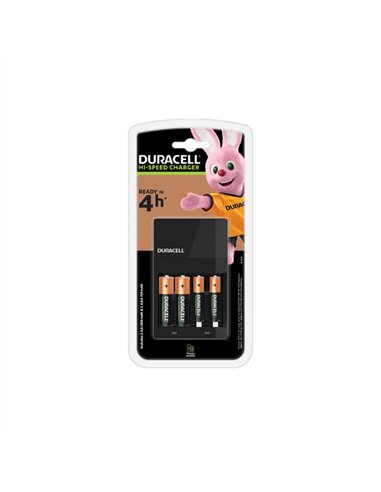 CARGADOR PILAS RECARGABLES 2AA+2AAA CEF 14 DURACELL PLUS