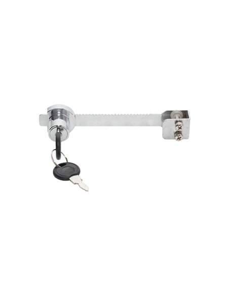 CERRADURA PUERTA CORREDERA VITRINA CRISTAL 120mm 610/4059