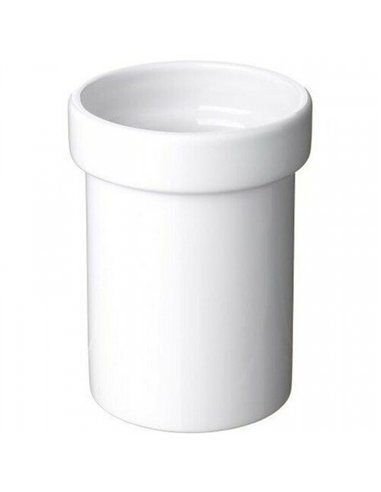 VASO CEPILLO CERAMICA INOX ZAMAK MARTINS 6311800 TATAY