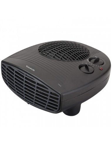 CALEFACTOR HORIZONTAL NEGRO 2.000w TFH-3001 TAURUS