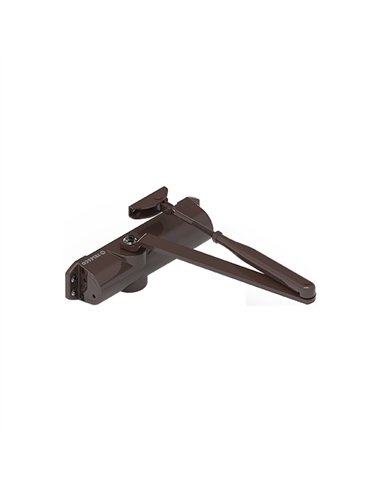 CIERRAPUERTAS RETENEDOR  BRONCE DELTA 1800 1859T.BR TELESCO