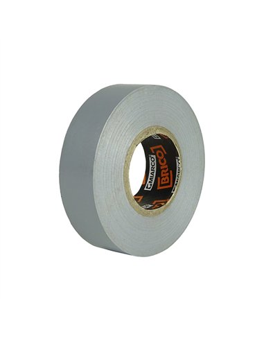 PAQ. 10 ROLLOS CINTA AISLANTE GRIS 19mm x20mt MIARCO