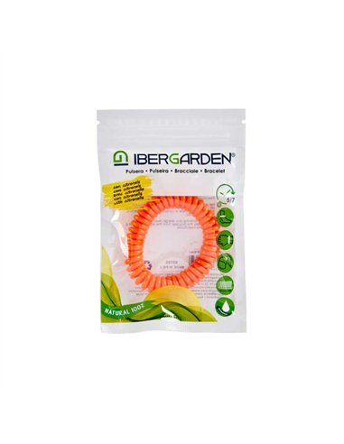 PULSERA CITRONELA ANTI MOSQUITOS 60165 IBERGARDEN