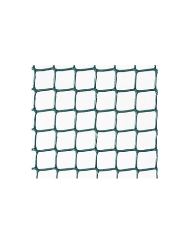 ROLLO 25mt TELA PLASTICO VERDE 20x20mm 2017226 CUADRANET NORTENE